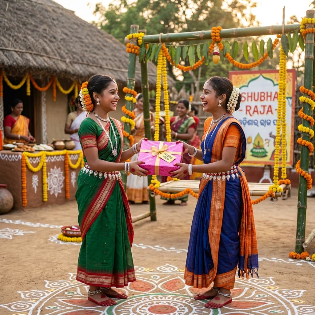 Raja Special Gift Hamper in Bhubaneswar — What to Give the Women in Your Life This Festival Season