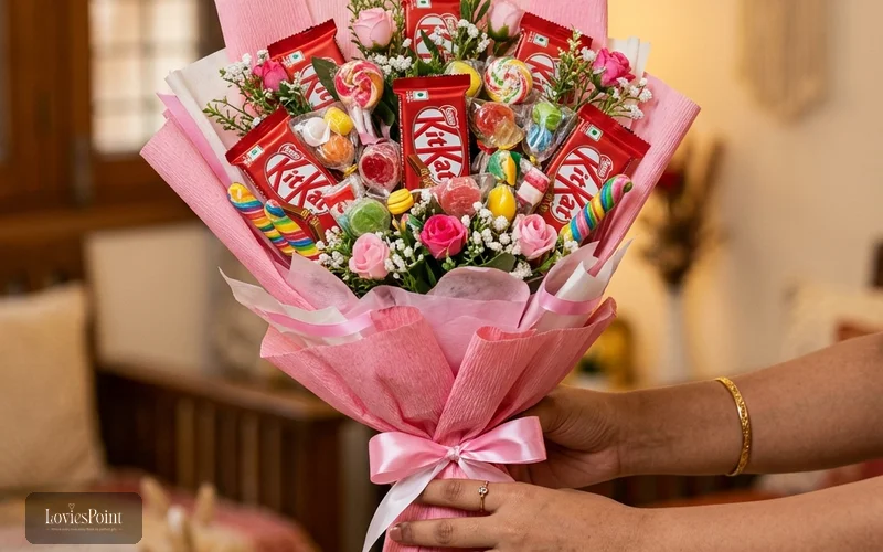 Birthday chocolate bouquet in Bhubaneswar